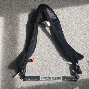 Piggyback Standing Child Carrier - Black